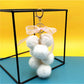 Keypus - Grape Shaped Plush Keychain Bag Charm