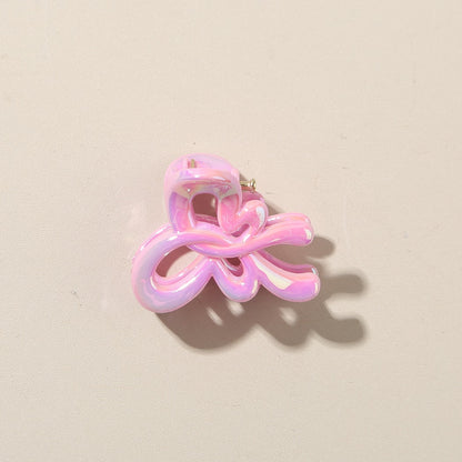 Beau - Glossy Bow Detail PS Side Hair Claw Clip