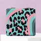 Mirroray - Cool Leopard Print Folding Makeup Mirror