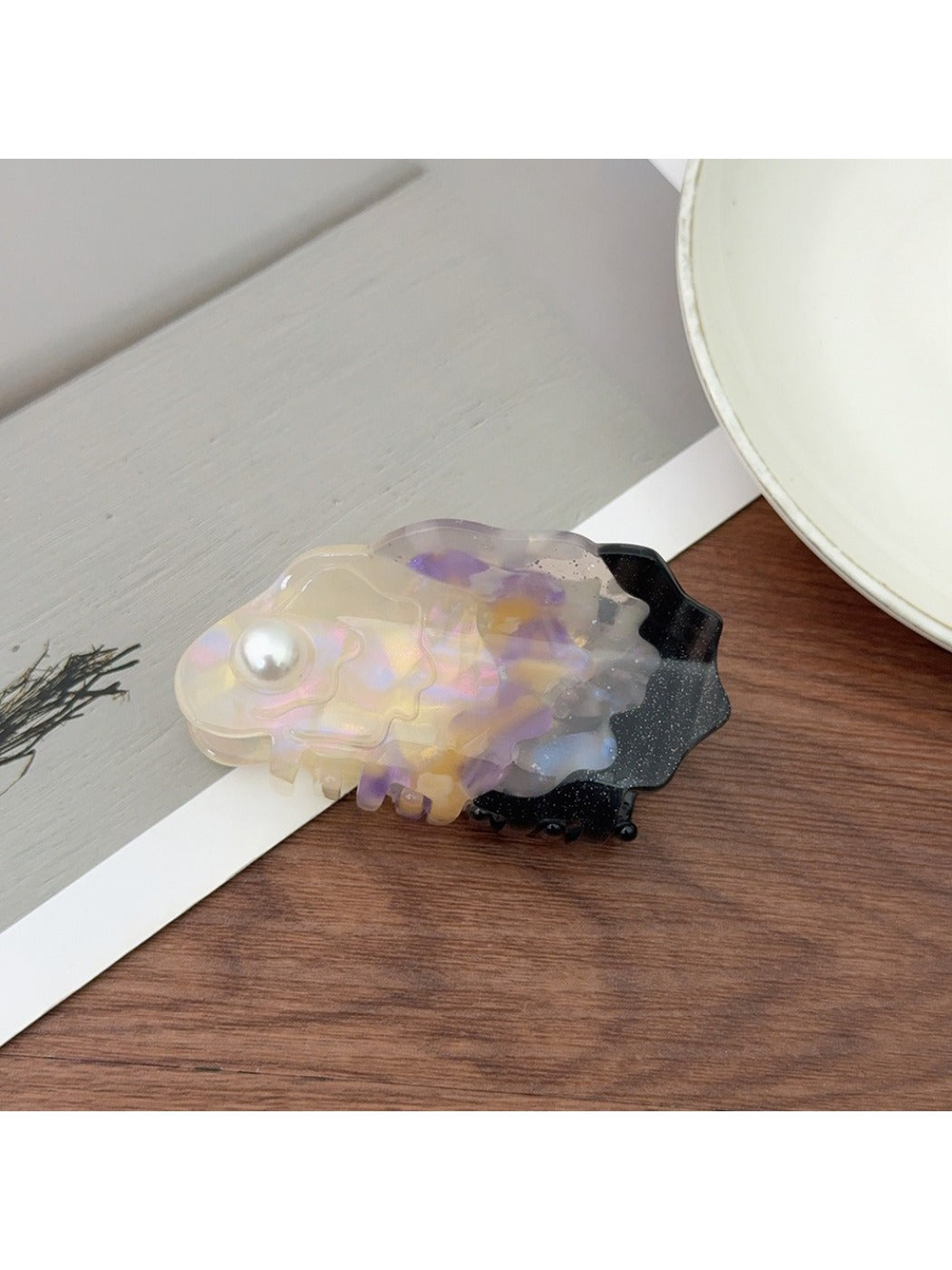 Beau - Stylish Colorful Acetate Hair Clip