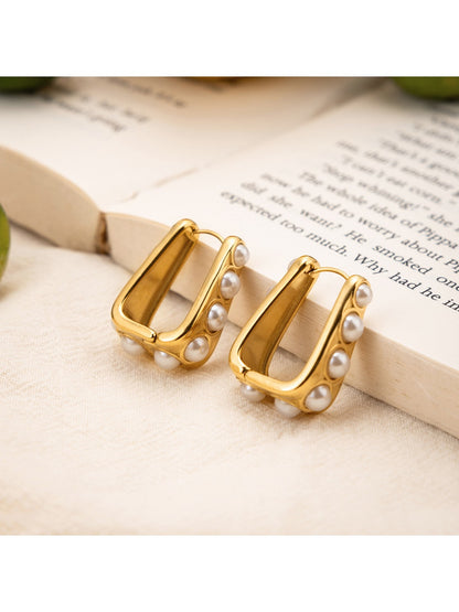 Earedge - U-Shaped Sweetheart Earrings