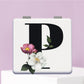 Mirroray - Floral and Letter Print Makeup Mirror