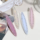 Beau - Rhinestone Acrylic Side Fringe Hair Clip