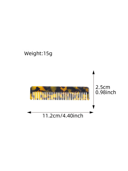 Camerow - Stylish Acetate Hair Comb Minimalist Design