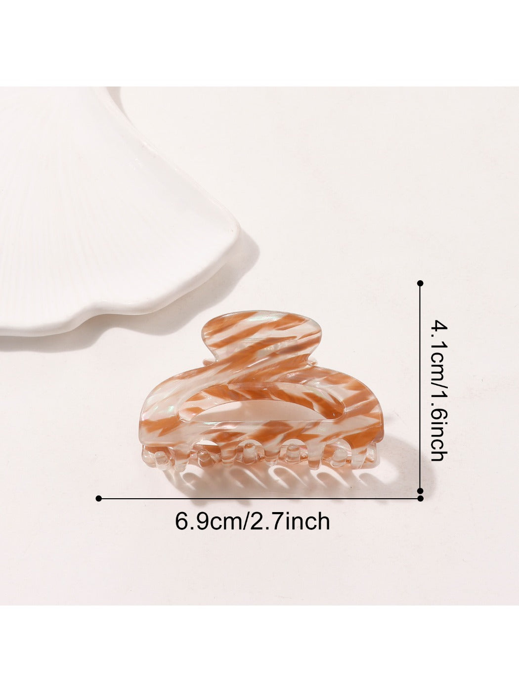 Beau - Dainty Half Moon Hair Claw Clip