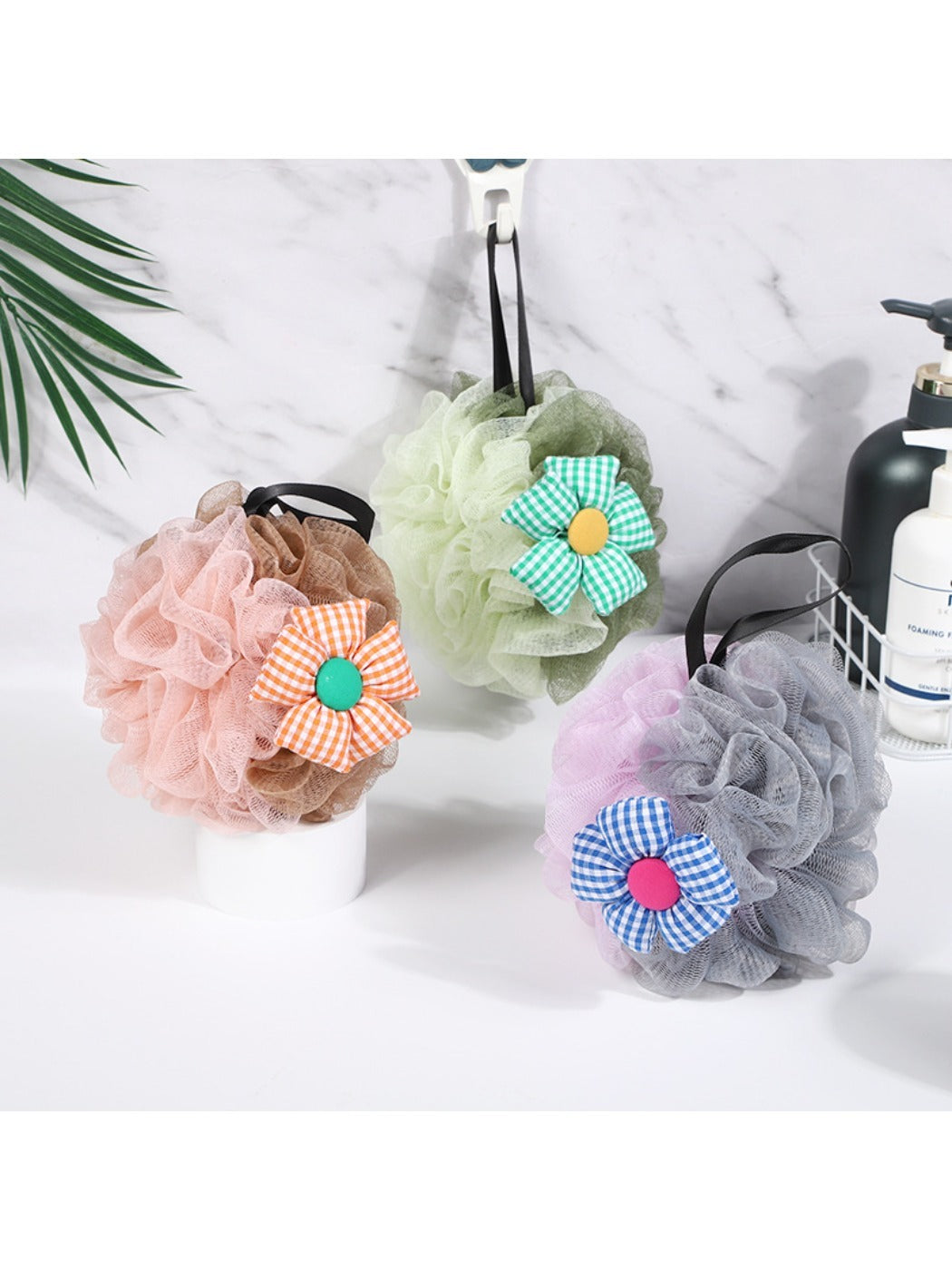 Papo - Dual Color Flower Bath Sponge