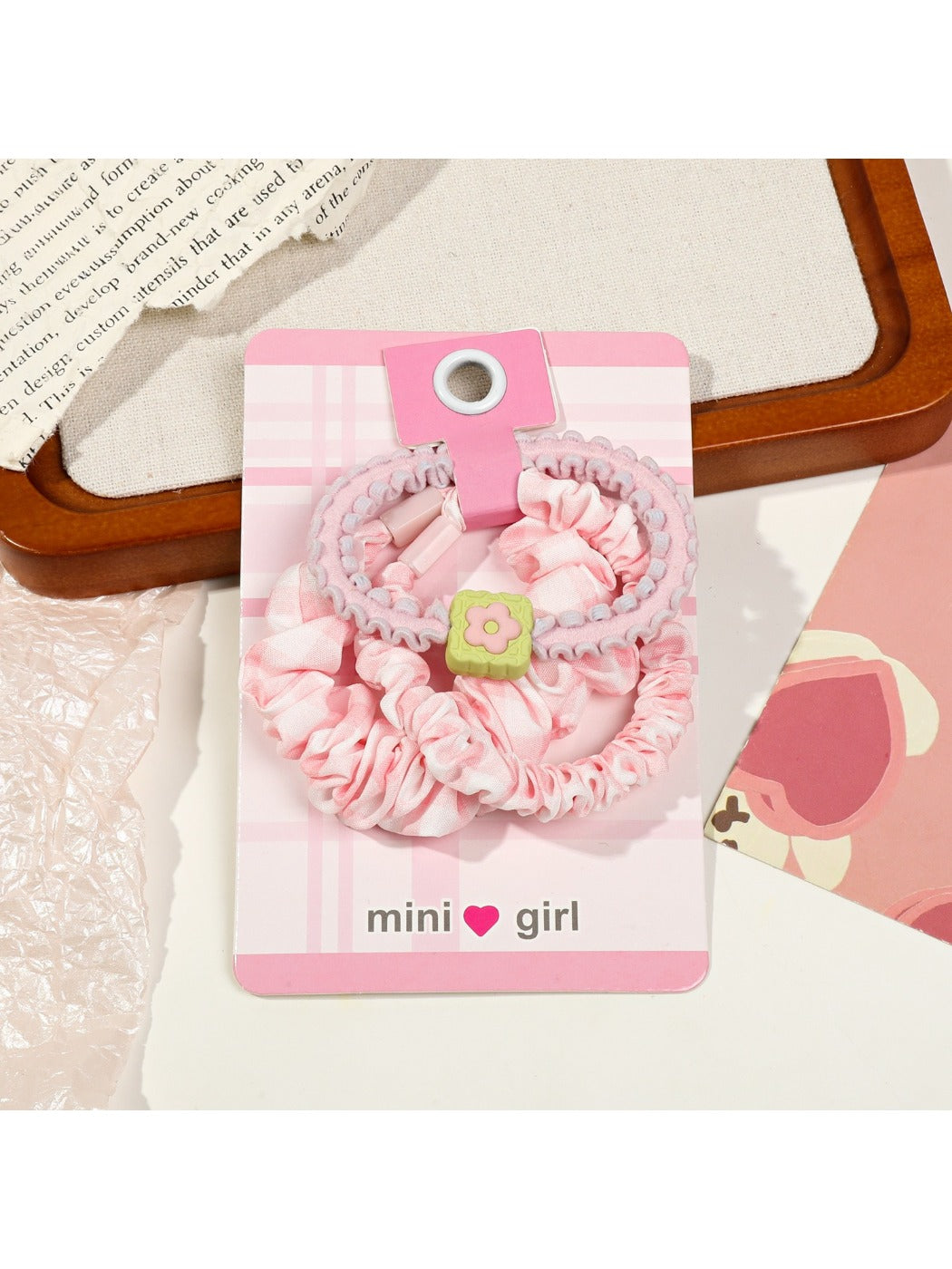 Gifty - Adorable Colorful Hair Tie Set