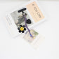 Keypus - Sunflower Smiley-Shaped Keychain