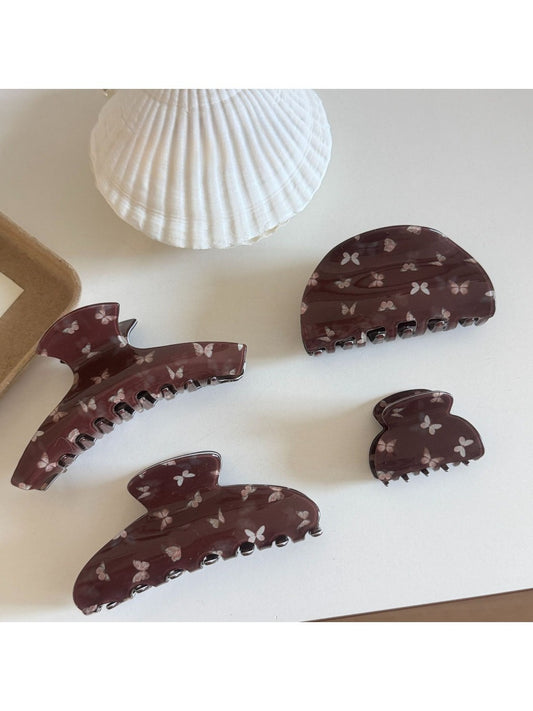 Beau - Elegant Butterfly Print Hair Clip