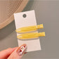 Beau - Minimalist Geometric Side Bangs Hair Clip
