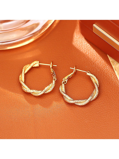 Earedge - Fashionable Minimalist Twisted Earrings