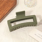 Beau - Rectangle Matte Claw Clip