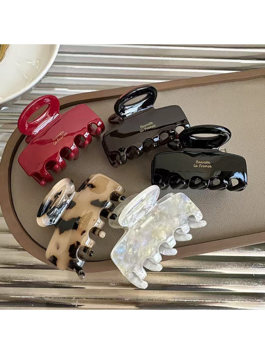 Beau - Fashion Acetate Rectangular Hair Clip