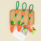 Keypus - Carrot Flower-Shaped Keychain