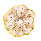Gifty - Floral Print Double Layer Scrunchie Sweet