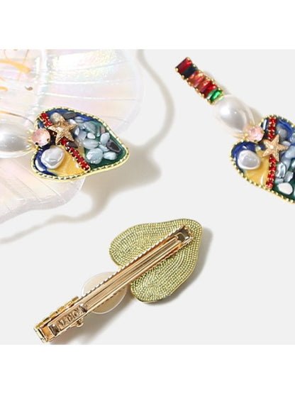 Beau - Oil Painting Hair Clip