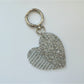 Keypus - Sparkling Heart Comb Keychain