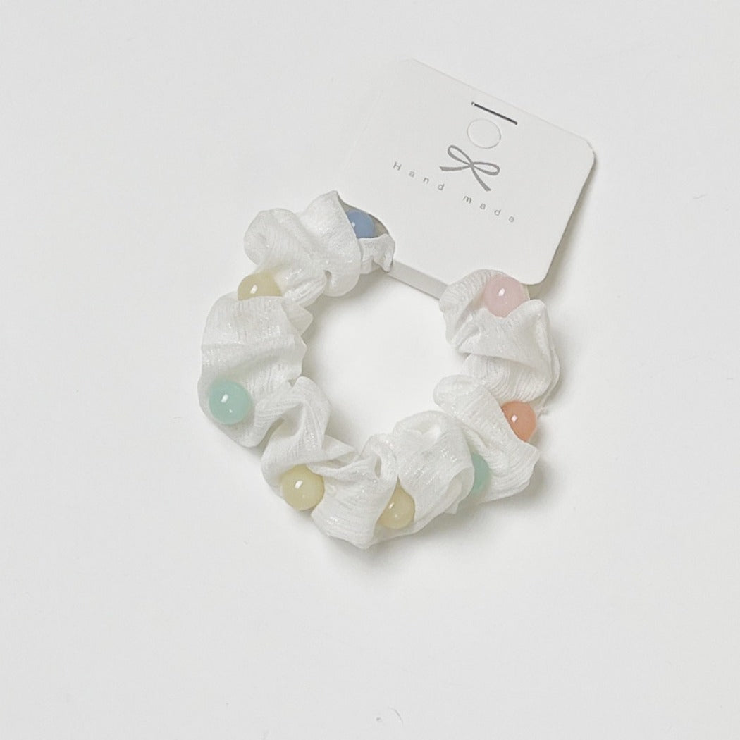 Gifty - Colorful Beaded Scrunchie