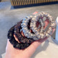 Gifty - Crinkle Textured Solid Color Hair Scrunchies