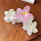 Beau - Candy Color Flower Hair Claw Clip