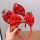 Gifty - Snowflake Detail Christmas Bow Headband