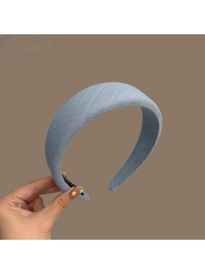 Gifty - Simple Padded Fabric Wide Women's Headband