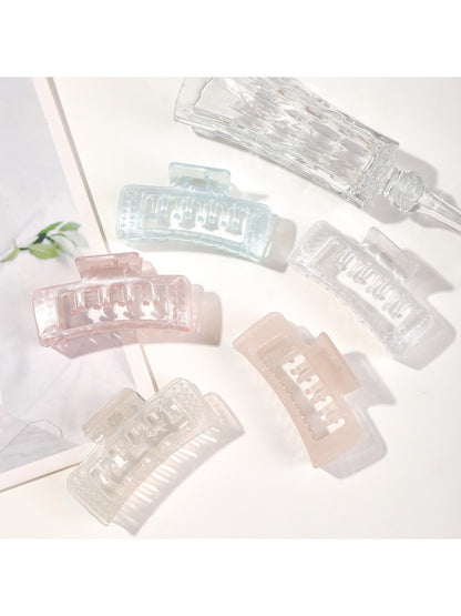 Beau - Square Matte Large Hair Clip