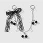 Keypus - Y2K Cherry Bow Chain Bag Charm Keychain