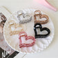 Beau - Sweet Style Heart Form Plastic Claw Hair Clip
