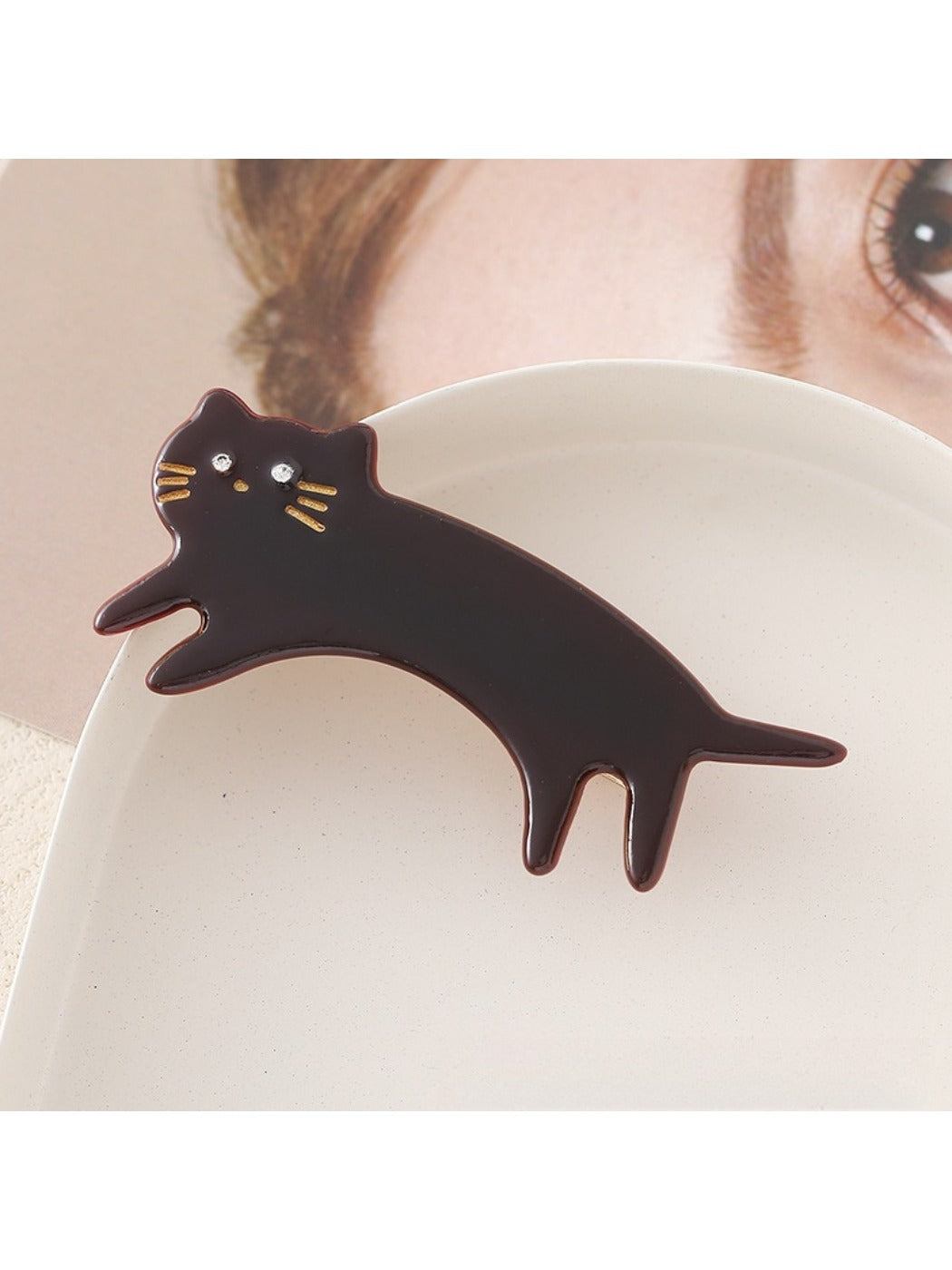 Beau - Cute Cartoon Cat Hair Clips