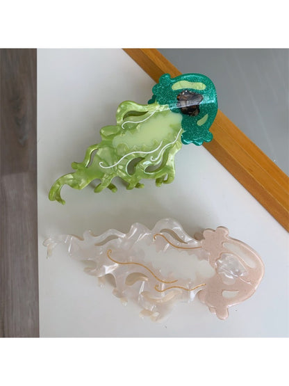 Beau - Acetate Jellyfish Shaped Hair Clip