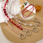 Keypus - Acrylic Heart Beaded Crossbody Phone Chain