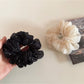 Gifty - Minimalist Solid Color Pleated Scrunchie