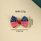 Beau - Polka Dot and Stripe Bow Hair Clip
