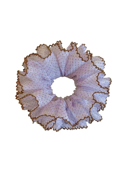 Gifty - Vintage Style Double-Layer Fabric Scrunchie