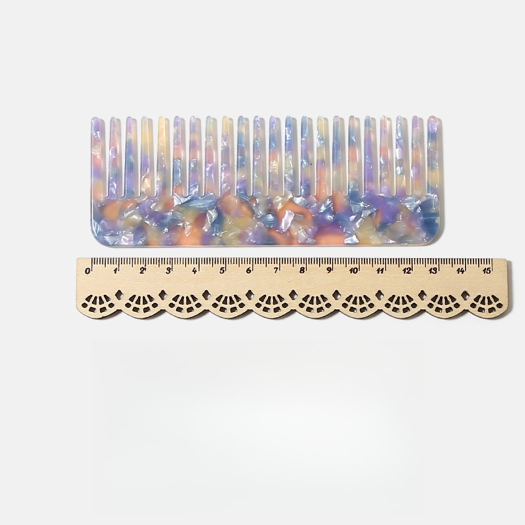 Camerow - Acetate Fiber Wide Tooth Daily Grooming Comb