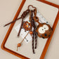 Keypus - Cookie Design PU Alloy Bag Charm Keychain