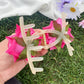 Beau - Bright Rose Shape Sweet Style Claw Clip
