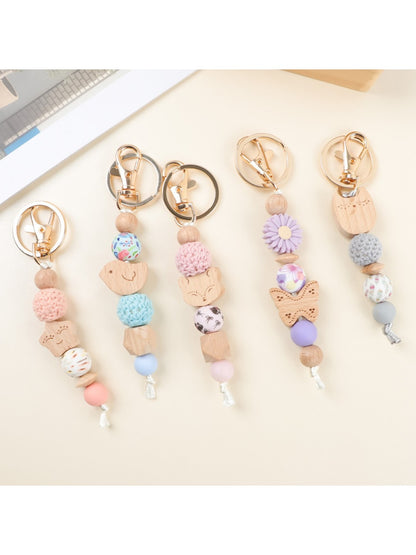 Keypus - Cute Animal Shaped Beaded Keychain