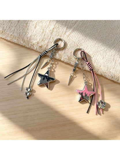 Keypus - Vintage Style Star Drop Bag Accessory Keychain