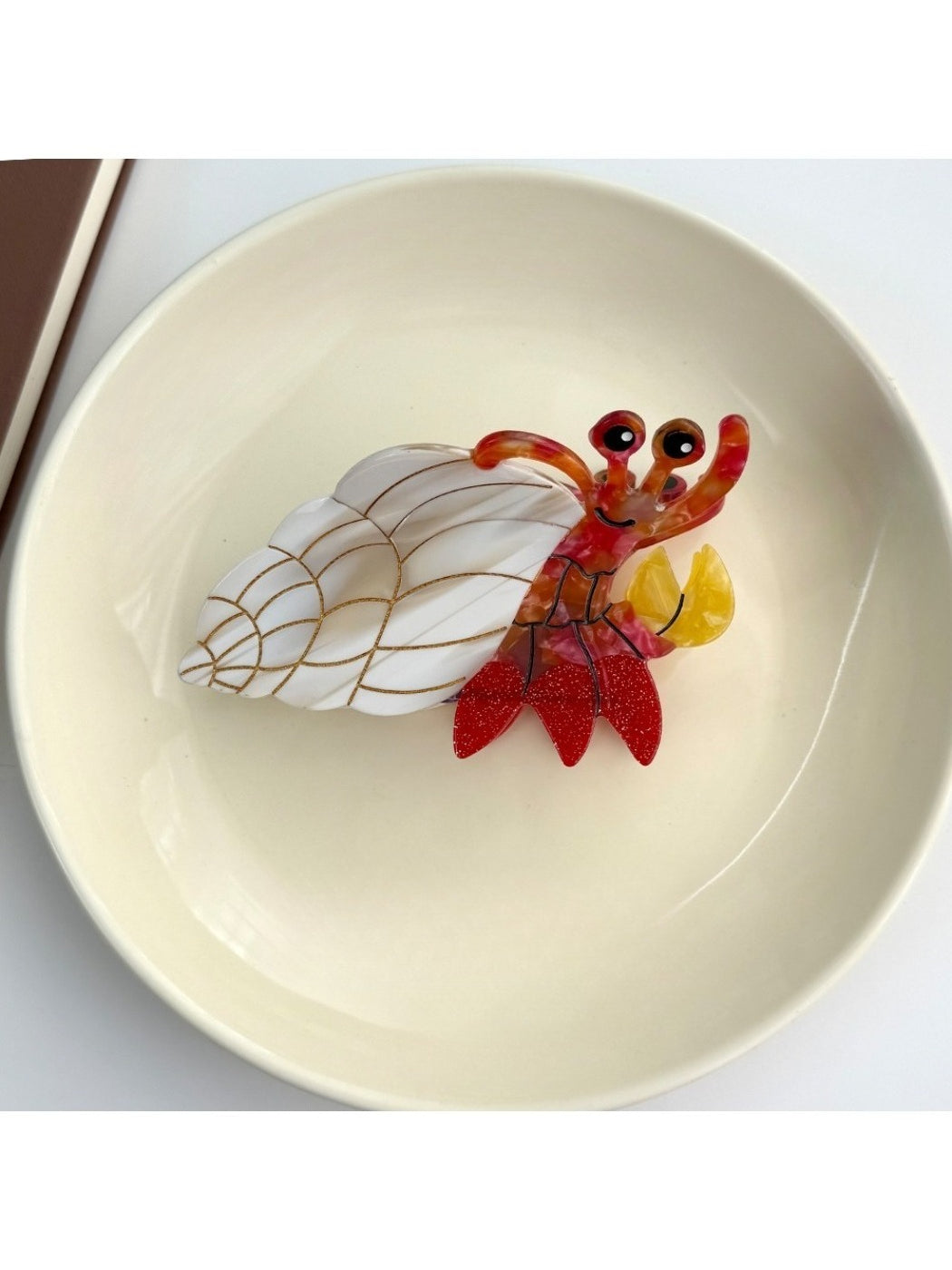 Beau - Hermit Crab Shape Hair Clip