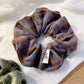 Gifty - Elegant Forest Plaid Scrunchie