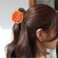 Beau - Round Fruit Slice PVC Claw Hair Clip