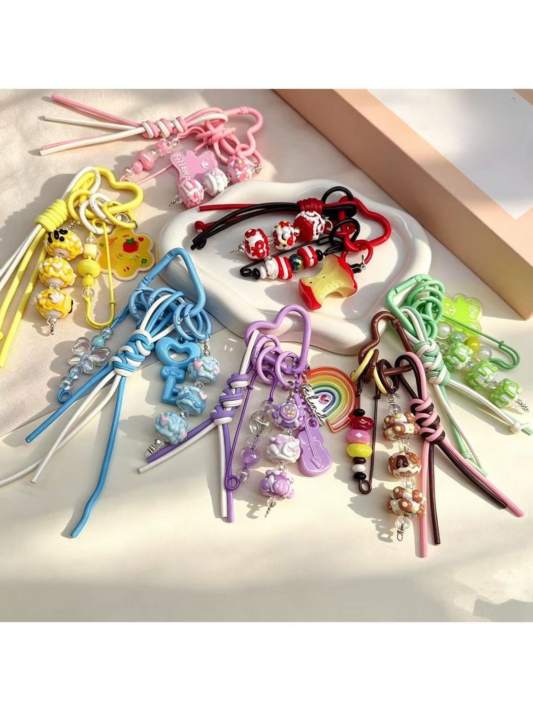 Keypus - Decorative Acrylic Charm Keychain Bag Charm