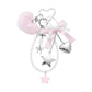 Keypus - Y2K Sweet Bow Cherry Bag Charm Keychain