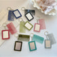 Keypus - Rectangular Glitter Comb Keychain