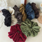 Gifty - Solid Color Plush Hair Ties
