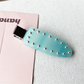 Beau - Geometric Ring Detail Acetate Duckbill Hair Clip