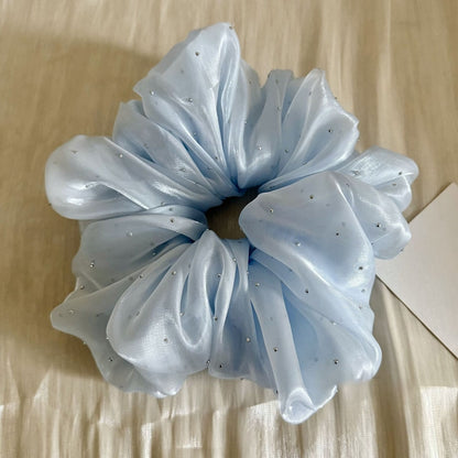Gifty - High Stretch Glossy Mesh Scrunchie