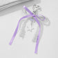 Keypus - Bow Ribbon Star Pendant Keychain